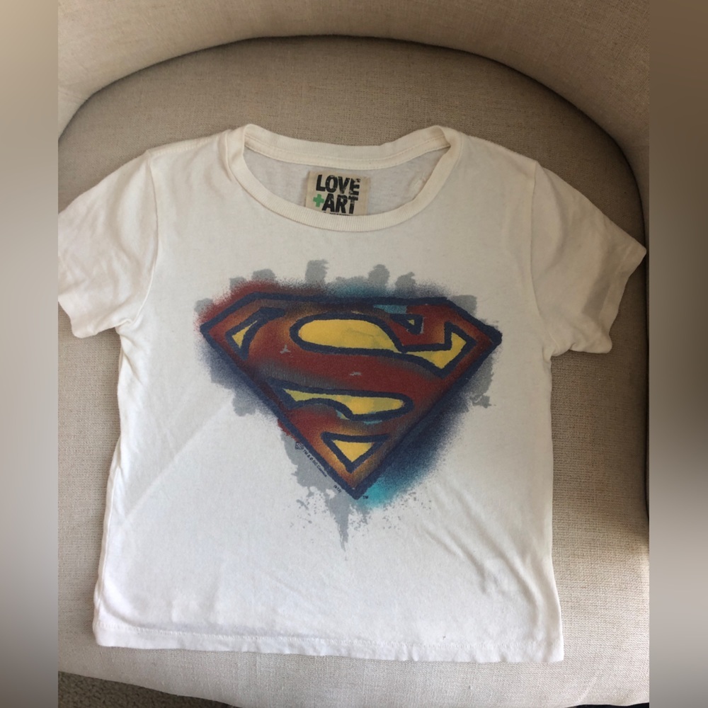 Superman T-shirt by Love + Art Boys Size 3T